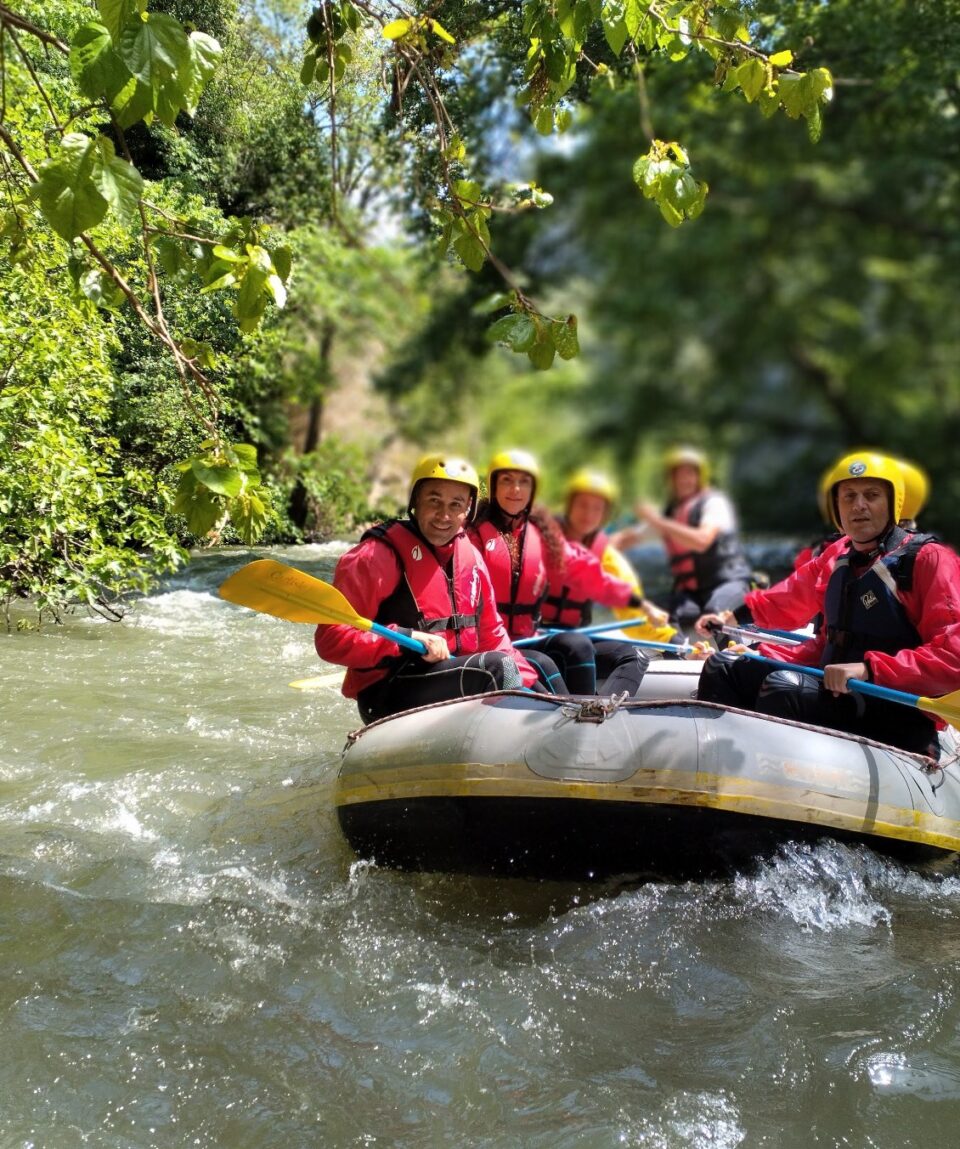 Rafting at Aggitis