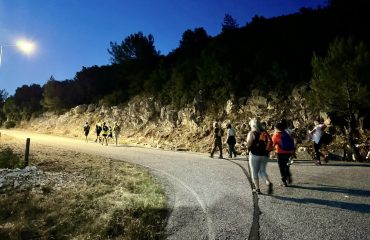 night hiking